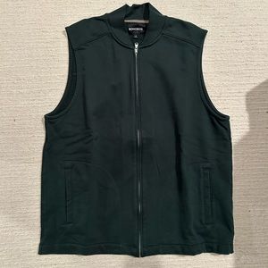 NWOT Bonobos Men’s Vest- Forest Green